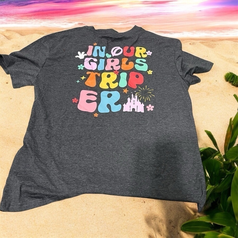 Funny Girls Trip T-Shirt for Women - "In My Girls Trip Era" - Weekend Vacation,